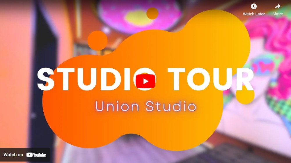 UNION Recording Studio interior in East Hollywood, Los Angeles