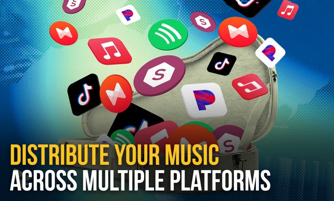 Distribute your music across multiple platforms!