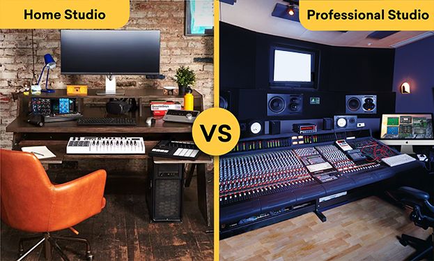 Home Studio VS Professional Studio