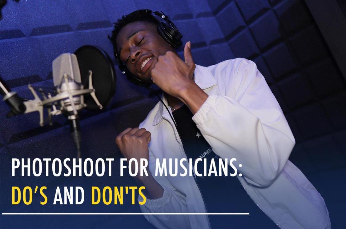 Photoshoot for musicians - do’s and don'ts